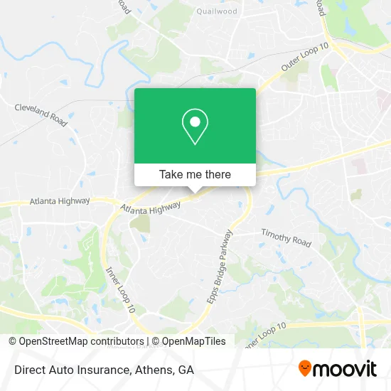 Direct Auto Insurance map