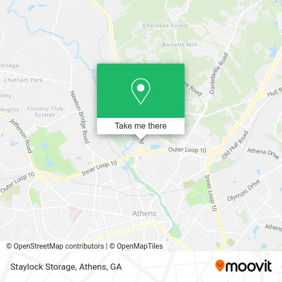 Staylock Storage map