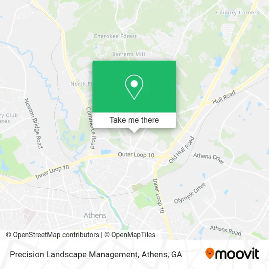 Precision Landscape Management map