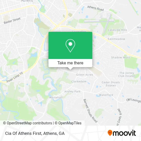 Cia Of Athens First map