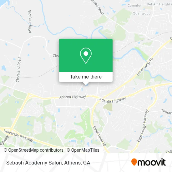 Sebash Academy Salon map