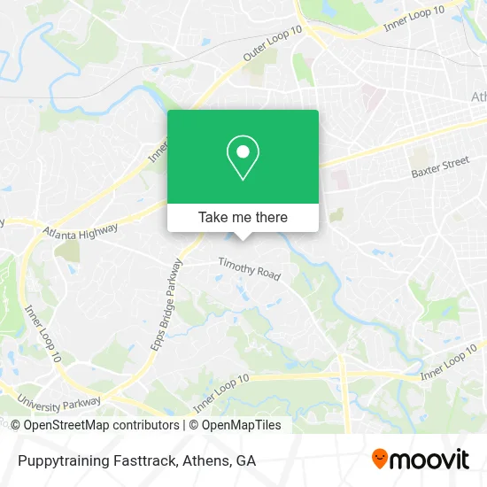 Puppytraining Fasttrack map