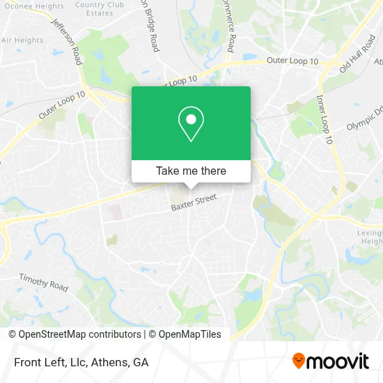 Front Left, Llc map