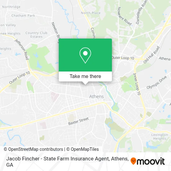 Jacob Fincher - State Farm Insurance Agent map