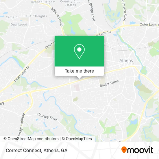 Correct Connect map