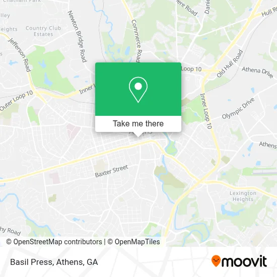 Basil Press map