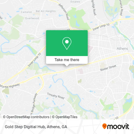 Gold Step Digitial Hub map
