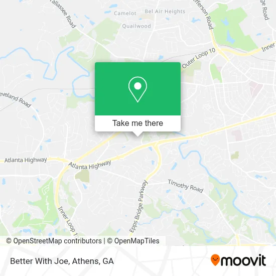 Better With Joe map