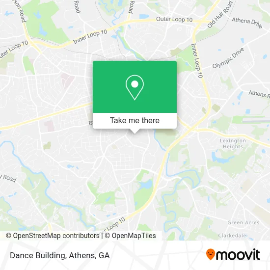 Dance Building map
