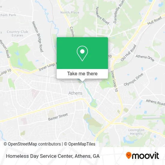 Homeless Day Service Center map