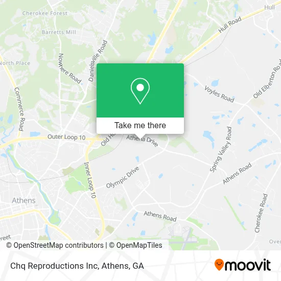 Chq Reproductions Inc map
