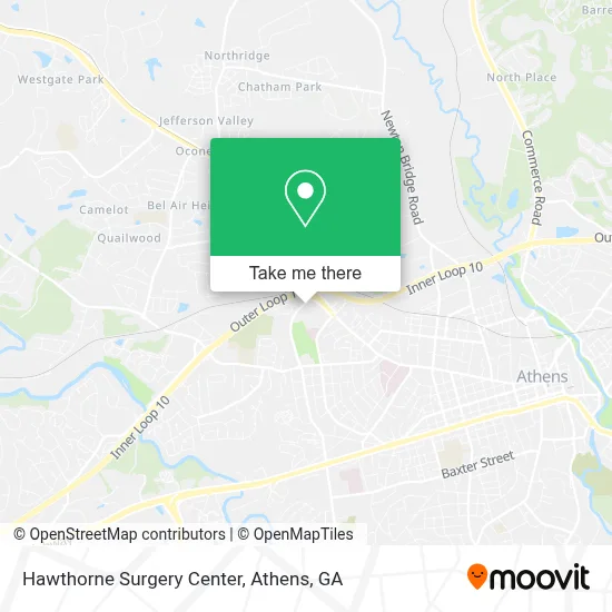 Hawthorne Surgery Center map