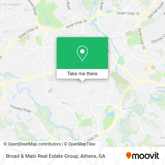 Broad & Main Real Estate Group map