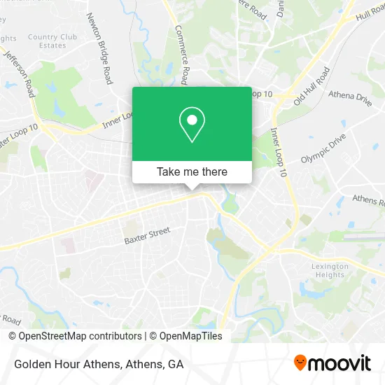 Golden Hour Athens map