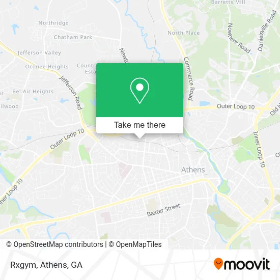 Rxgym map