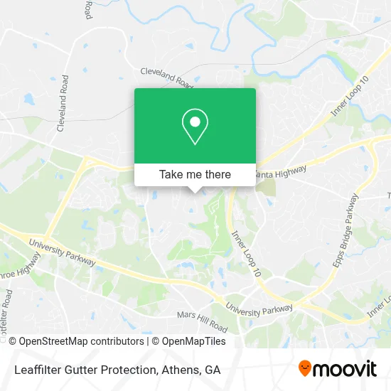 Leaffilter Gutter Protection map