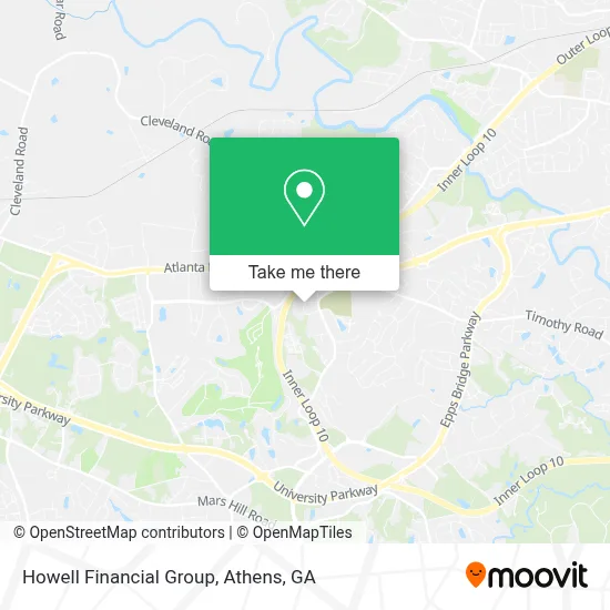 Howell Financial Group map