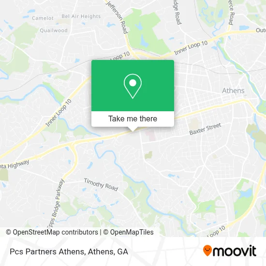 Pcs Partners Athens map