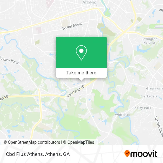 Cbd Plus Athens map