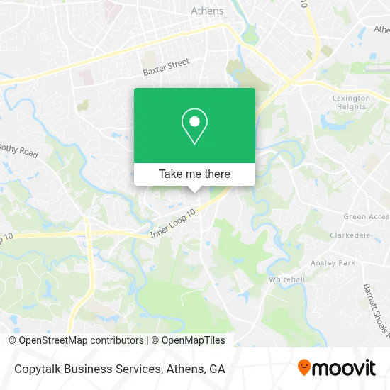 Copytalk Business Services map