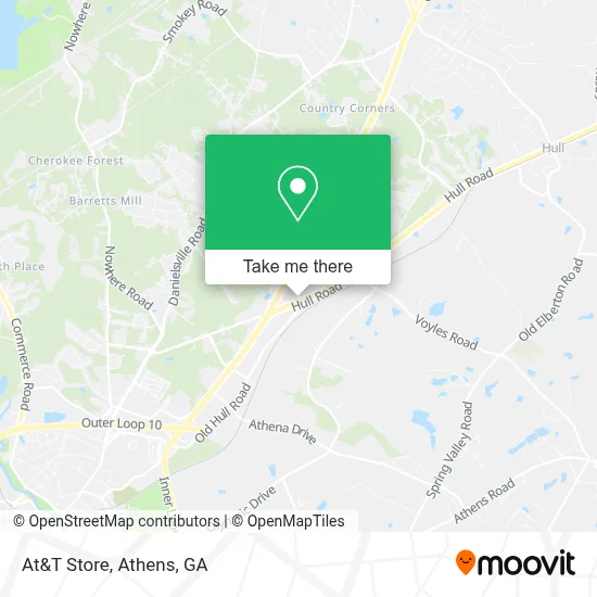 At&T Store map