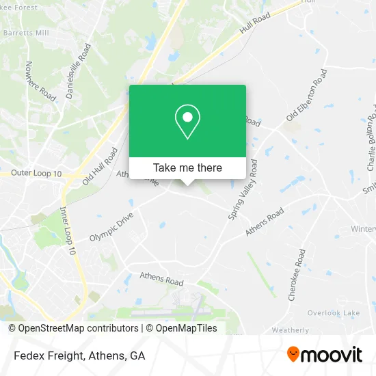 Fedex Freight map