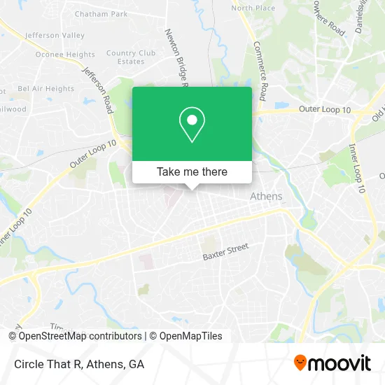 Circle That R map