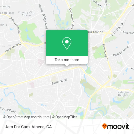 Jam For Cam map