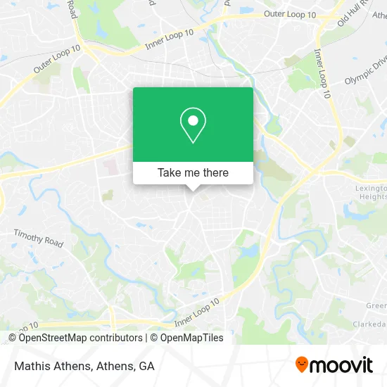 Mathis Athens map