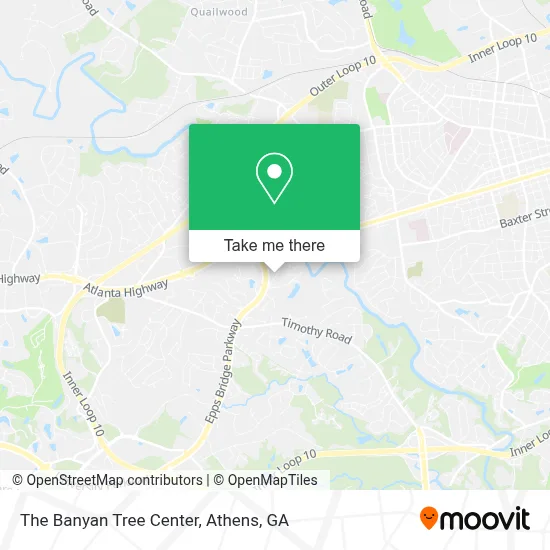 The Banyan Tree Center map