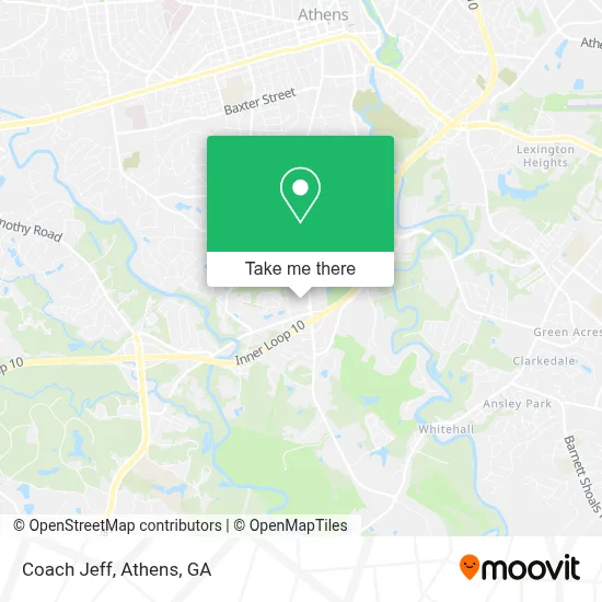 Coach Jeff map