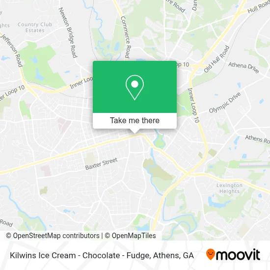 Kilwins Ice Cream - Chocolate - Fudge map