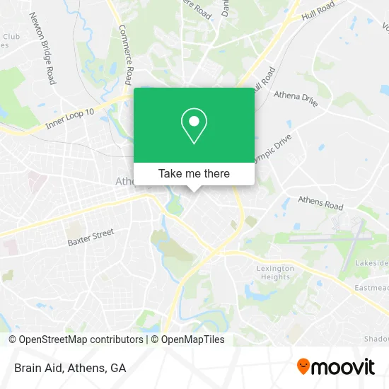Brain Aid map