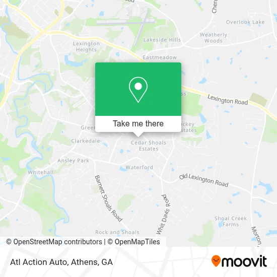 Atl Action Auto map