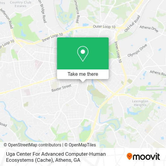 Uga Center For Advanced Computer-Human Ecosystems (Cache) map