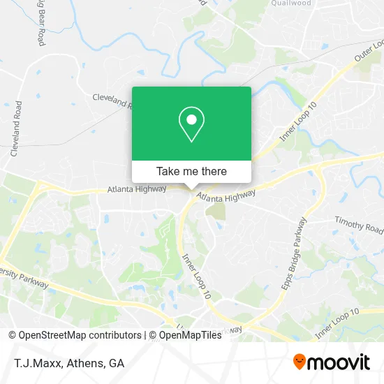 T.J.Maxx map