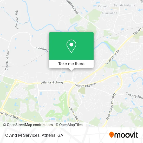 C And M Services map