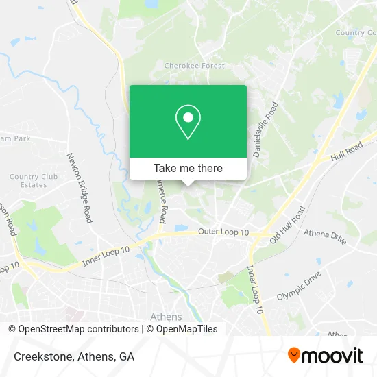 Creekstone map