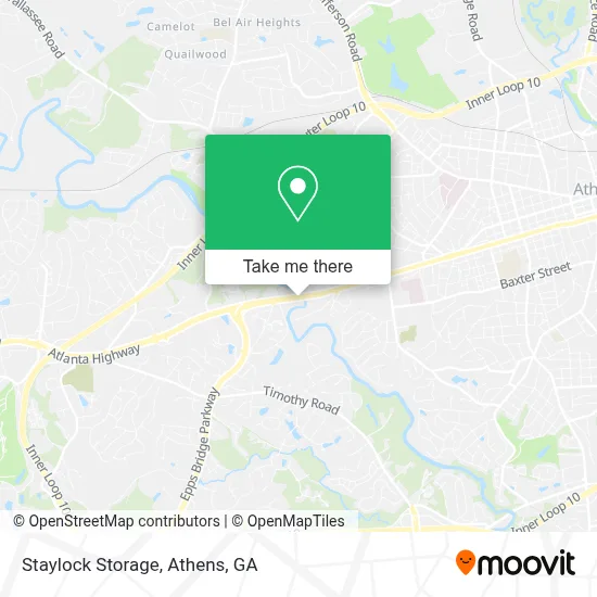 Staylock Storage map