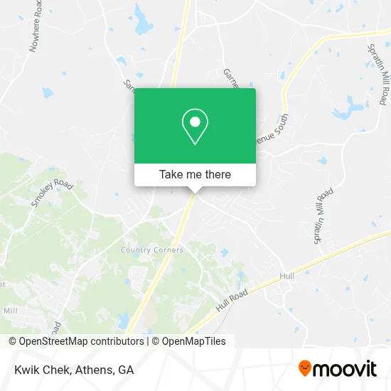 Kwik Chek map