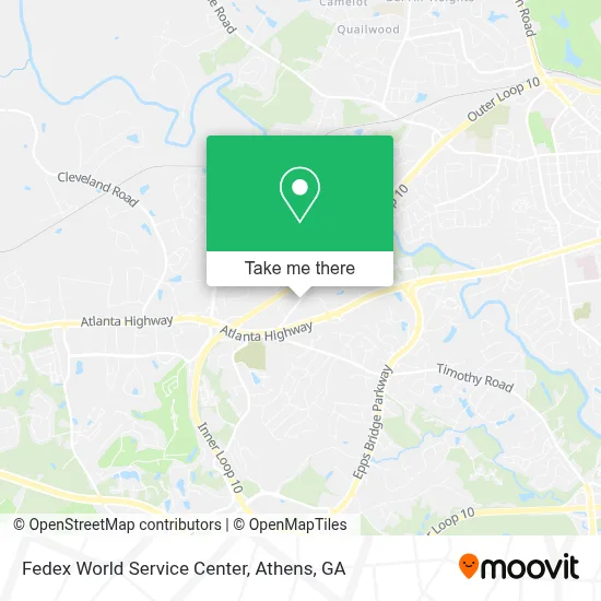 Fedex World Service Center map
