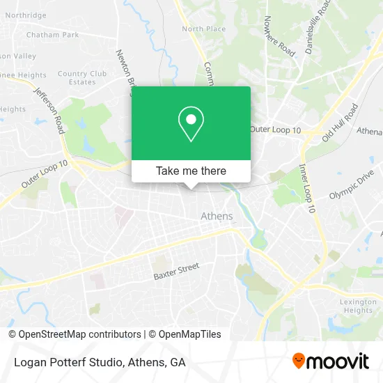 Logan Potterf Studio map