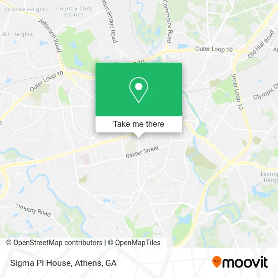 Sigma Pi House map