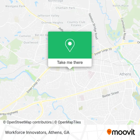 Workforce Innovators map