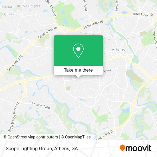Scope Lighting Group map
