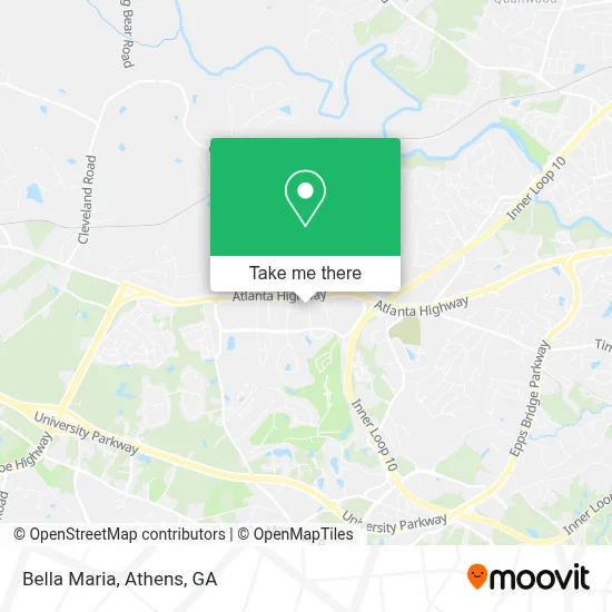 Bella Maria map