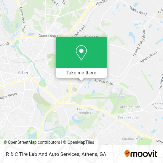 R & C Tire Lab And Auto Services map