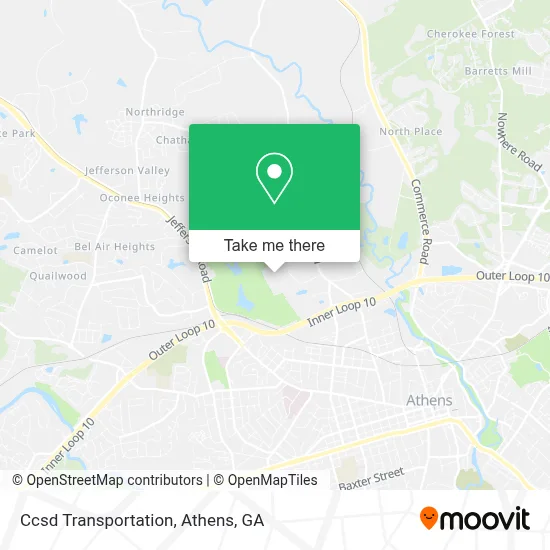Ccsd Transportation map