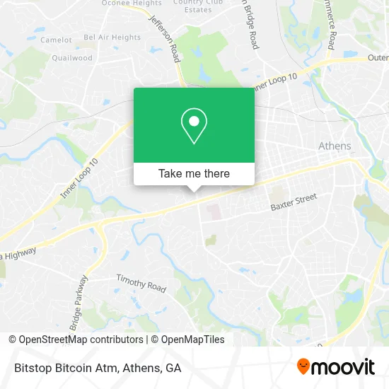 Bitstop Bitcoin Atm map