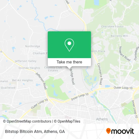 Bitstop Bitcoin Atm map